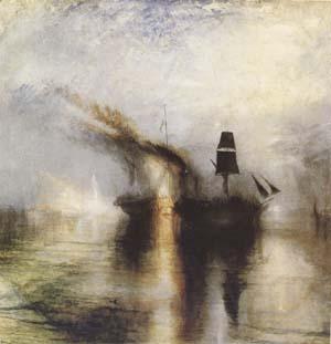 J.M.W. Turner Peace-Burial at Sea (mk09) Spain oil painting art